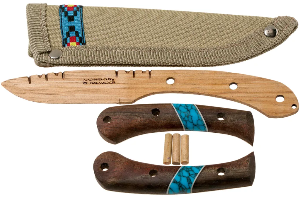 Condor Blue River Wooden Knife Kit 2829-3.5HC couteau d'outdoor 62733