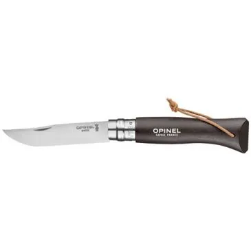 Couteau Noir Brun - Baroudeur N°8 Colorama - OPINEL