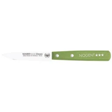Couteau Office 9 cm Vert Olive - Classic Bois - NOGENT
