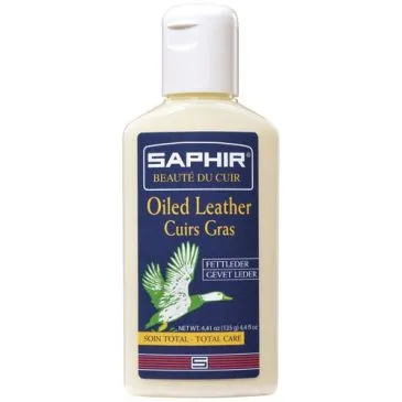 Creme cuirs gras 125ml noir - SAPHIR