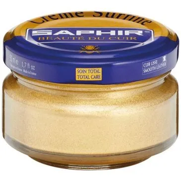 Crème surfine pot 50ml or trianon Saphir - SAPHIR
