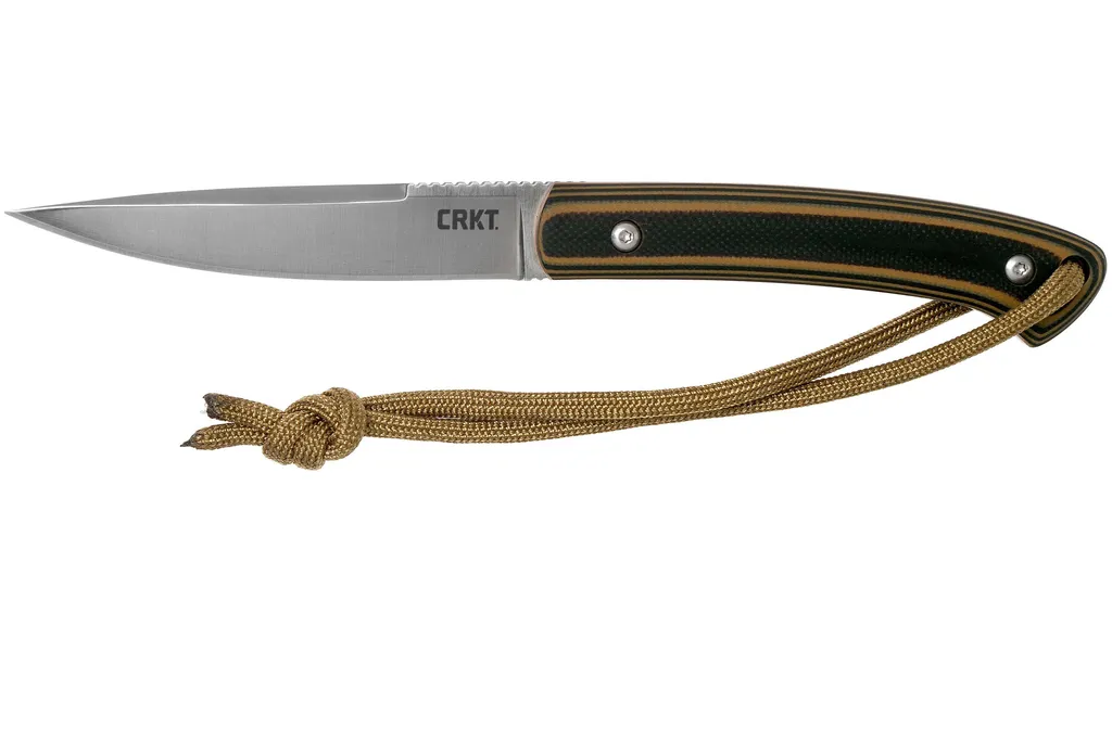 CRKT Biwa 2382 couteau fixe, Alan Folts design
