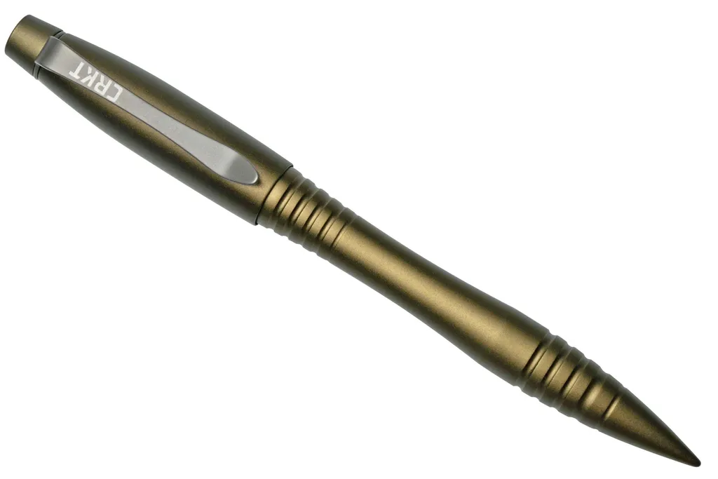 CRKT Williams Defense Pen, OD Green, stylo tactique James Williams design