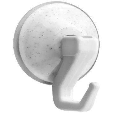 Crochet à ventouse articulé - blanc - 42 mm - lot de 2 - INOFIX