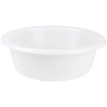 Cuvette ronde 36cm 6.5l blanc alimentaire - ALUMINIUM ET PLASTIQ