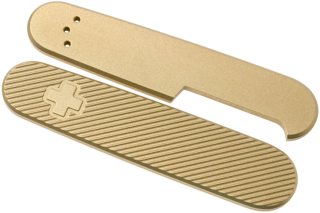 Daily Customs 91.2 35 Angle Pattern, Brass P10009004 plaquettes pour Victorinox