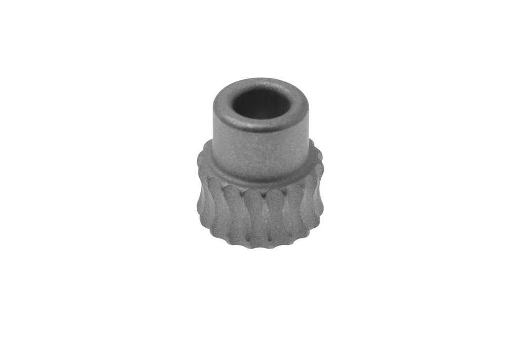 Daily Customs Simple Bead Twisted Concave Titanium, gris