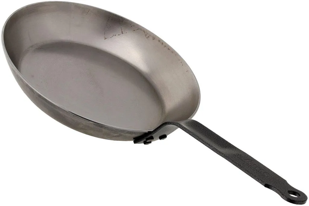 de Buyer Acier Carbone Plus poêle à frire, 24 cm 5110.24