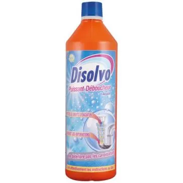 Déboucheur puissant alcalain 1 L - DISOLVO