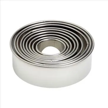 Découpoir rond uni de 9 emporte pièces Inox - LACOR