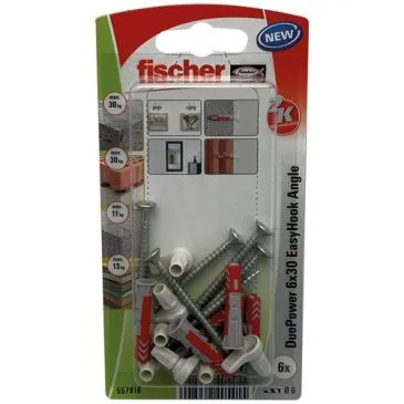 Duopower 6x30 easyhook droit / 6 k nv - FISCHER