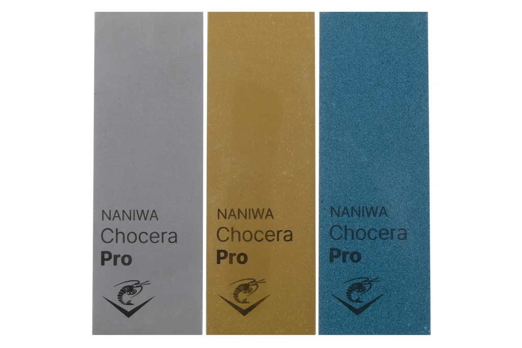 Ensemble d'aiguisage Naniwa Chocera Pro Stones 600 / 2000 / 5000