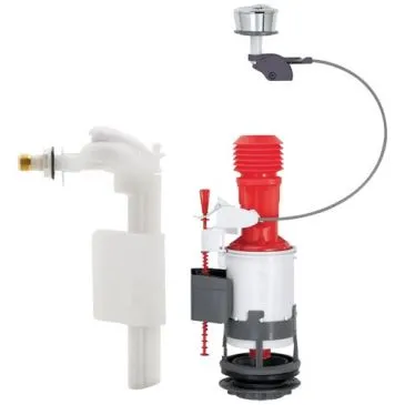 Ensemble WC - MW²+F90 - robinet flotteur - chasse d'eau  - WIRQUIN