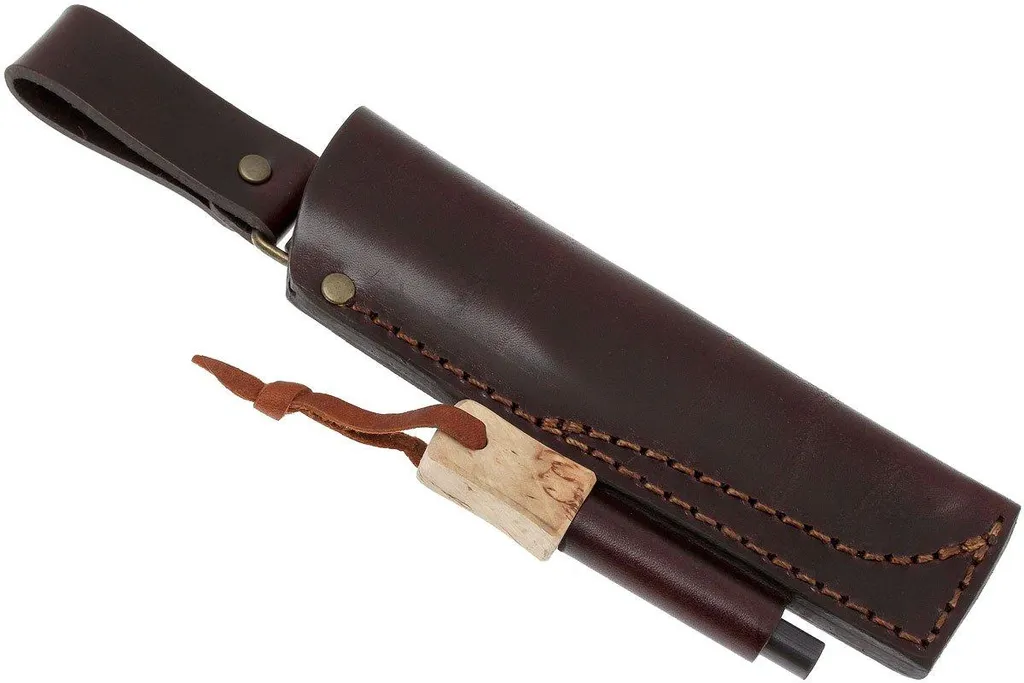 Etui en cuir et pierre à feu pour Brisa Trapper 95, 1562