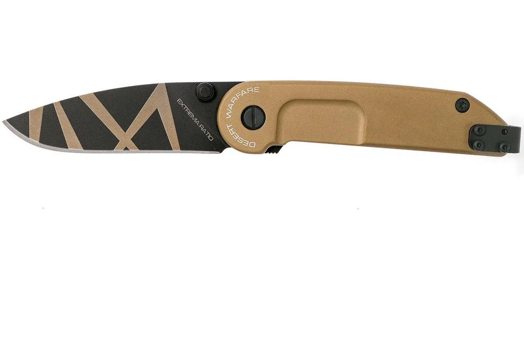 Extrema Ratio BF1 Classic Droppoint Desert Warfare, couteau de poche