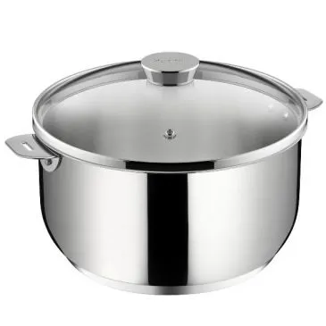 Faitout 26 cm inox + couvercle - Salvaspazio+ - LAGOSTINA