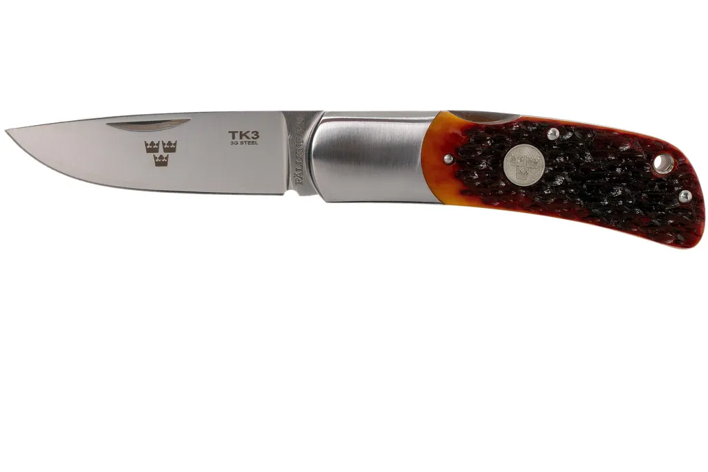Fällkniven TK3 Tre Kronor Jigged Bone TK3jbc couteau de gentleman