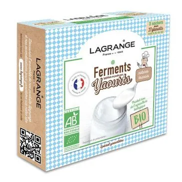 Ferments bio pour yaourts natures - LAGRANGE