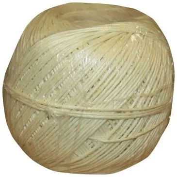 Ficelle lin blanchi - 3.5/3 poli OA - pelote - 100 g - L : 100 m - CORDERIE TOURNONAISE