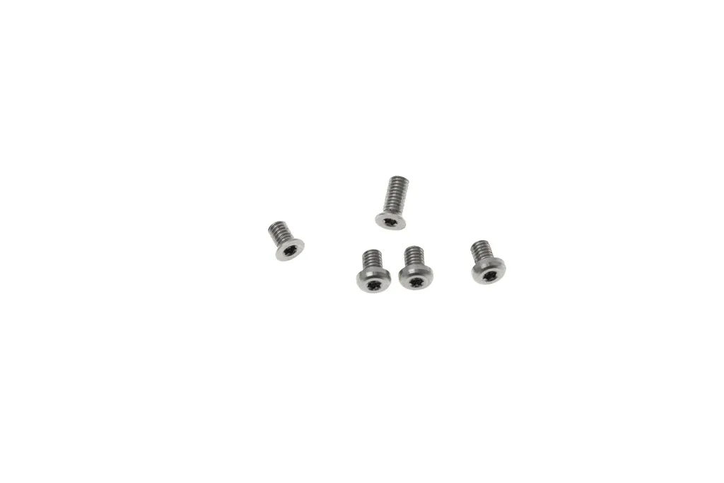 Flytanium Arcade Screw Set 1284S Satin Titanium