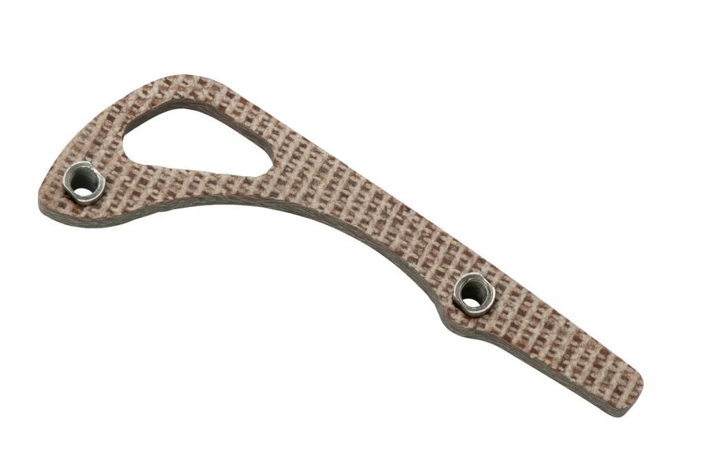 Flytanium Benchmade Bugout Backspacer, Natural Canvas Micarta