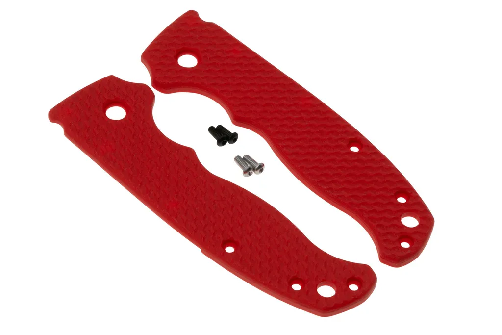 Flytanium Demko AD20.5, FLY-0846FR Wavelength Scales Red G10, plaquettes de manche