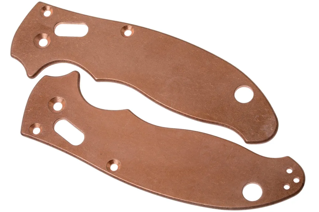 Flytanium Spyderco Manix 2 plaquettes de manche, cuivre