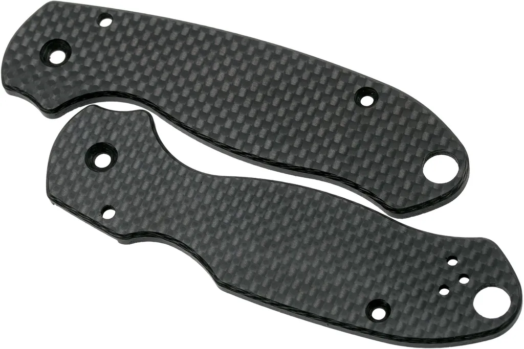 Flytanium Spyderco Para 3 Scales, fibre de carbone