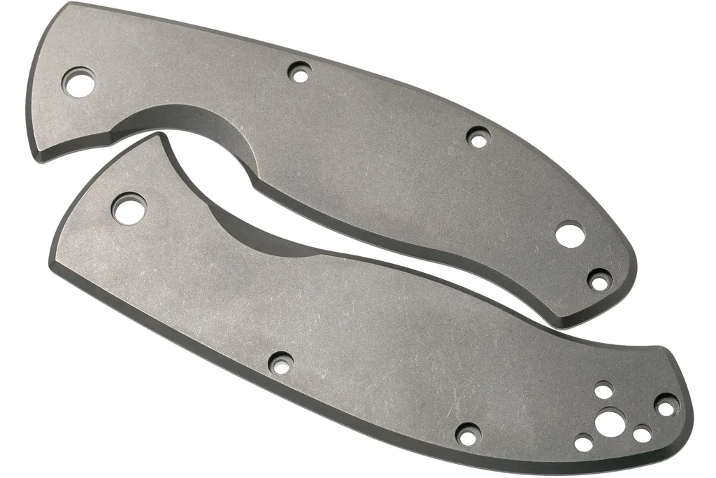 Flytanium Spyderco Tenacious Scales, titane