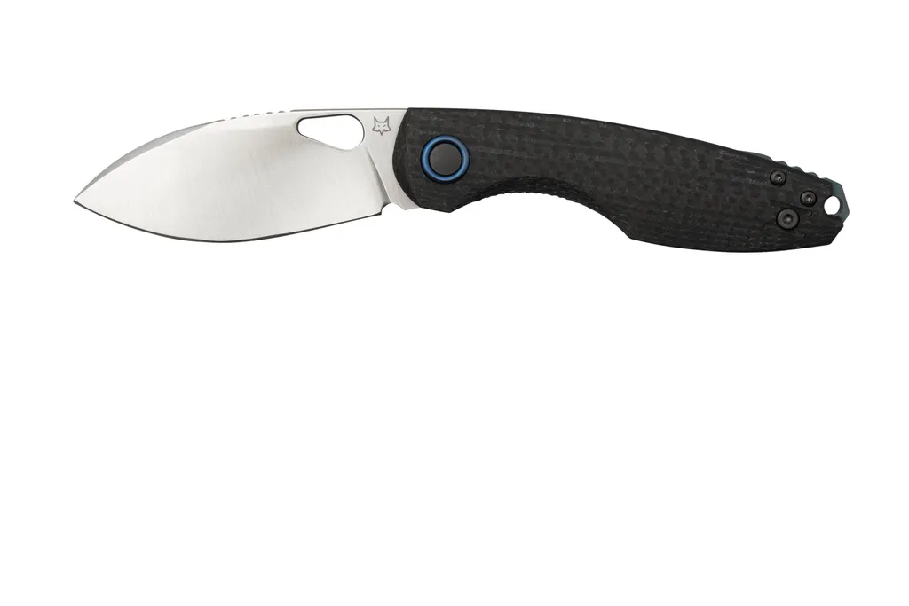 Fox Chilin FX-530-CF Satin M398, Carbon Fiber, couteau de poche, Jesper Voxnaes design