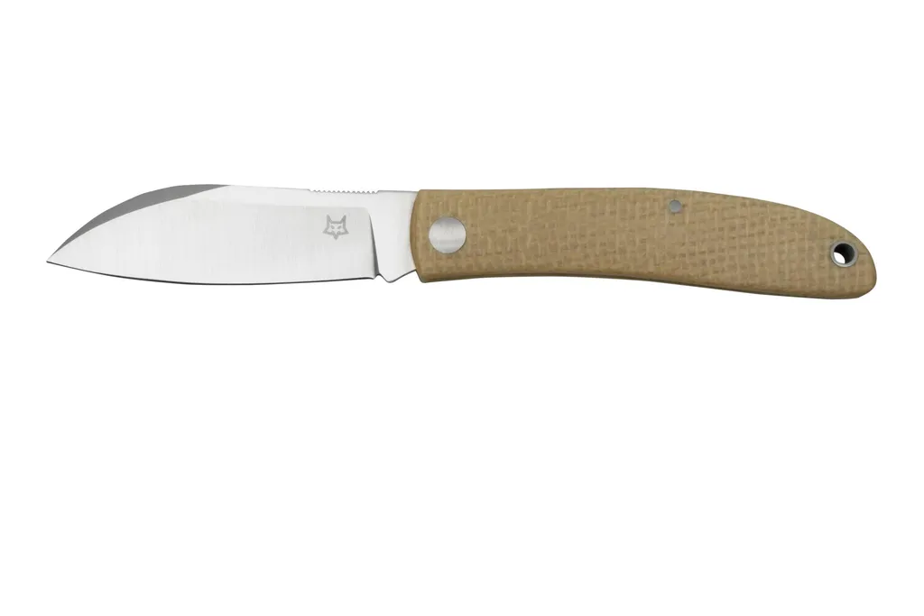 Fox Knives Livri, M390, Natural Jute Micarta, 273MI couteau de poche