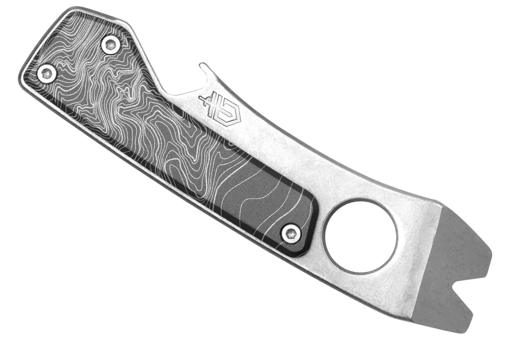 Gerber Chonk Topo Stonewashed, Black Aluminum 1064441 pied de biche