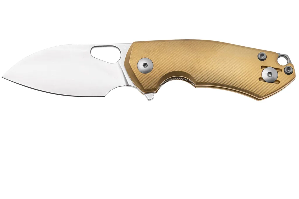 GiantMouse ACE Riv Brass couteau de poche, Voxnaes & Anso design