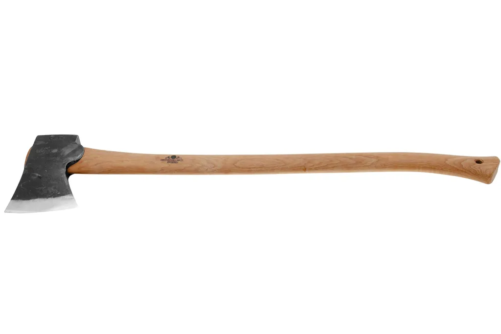 Gränsfors Bruk American Felling Axe 434-1 Curved Handle 81 cm, hache de bûcheron