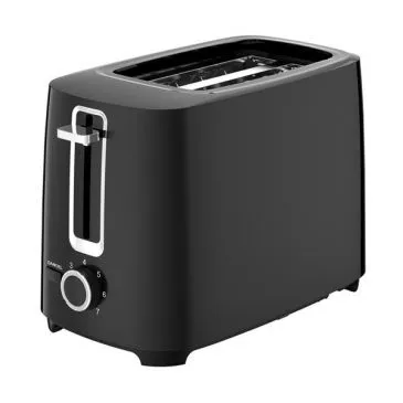 Grille-pain 2 fentes Noir - Kitchen Studio - KSTOASTBLACK2T - KITCHENCHEF