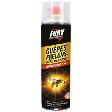 Guêpe frelon aérosol 500 ml - FURY