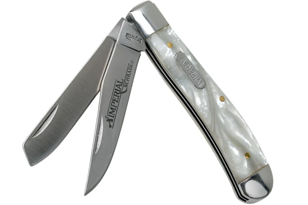 Imperial Large Trapper Cracked Ice IMP13L couteau de poche slipjoint