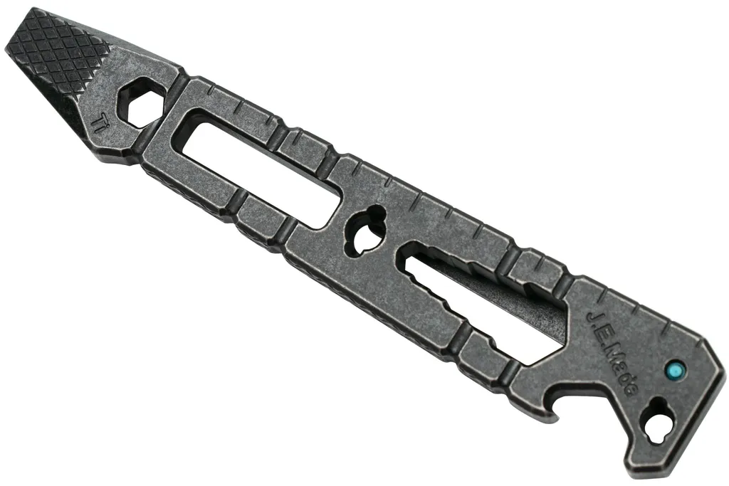 J.E. Made Mr.Frog II  Titanium, Black Worn TiCN-Coating pied de biche