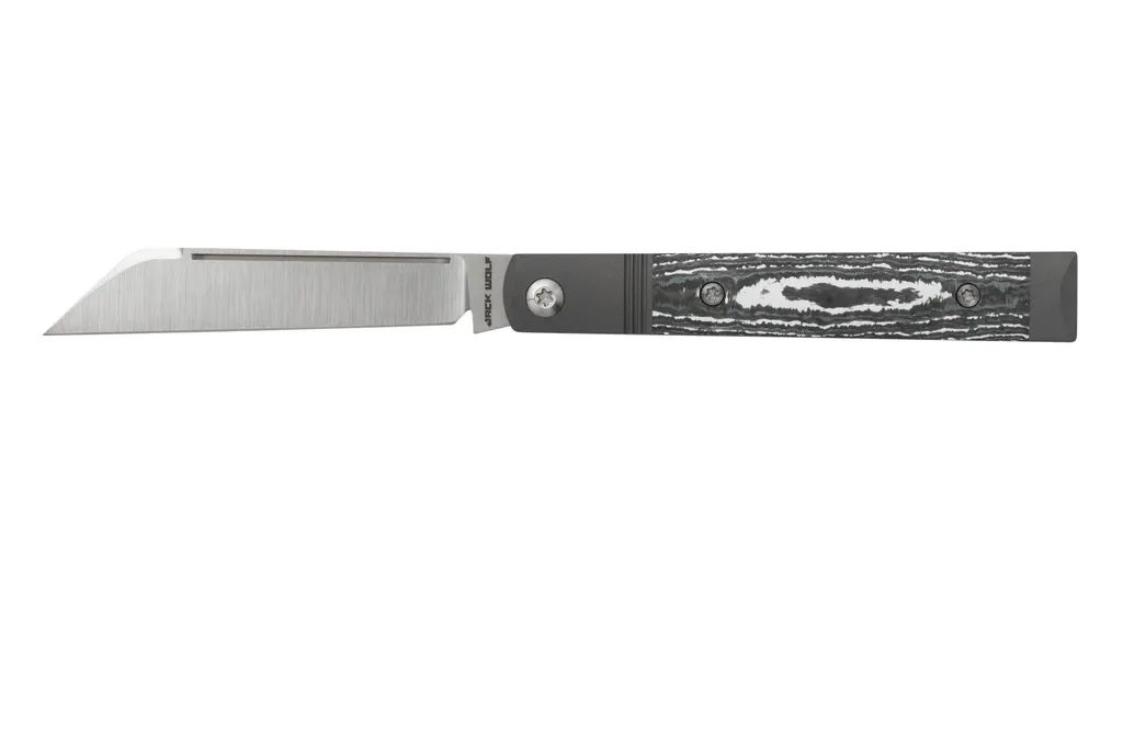 Jack Wolf Feelgood Jack FEELG-01-FCWS Fat Carbon White Storm, couteau de poche