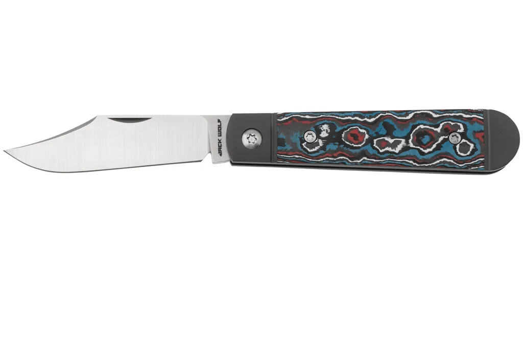 Jack Wolf Little Bro Jack LILBR-01-FC-NEB FatCarbon Nebula, slipjoint couteau de poche