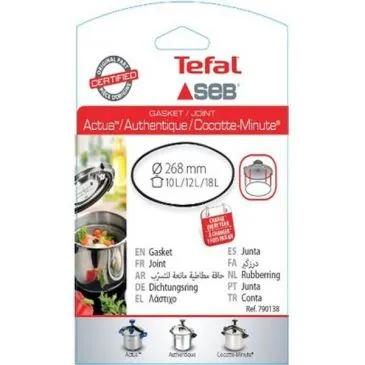 Joint 10 L, 12 L ou 18 L Actua / Authentique / Cocotte Minute - 790138 - SEB