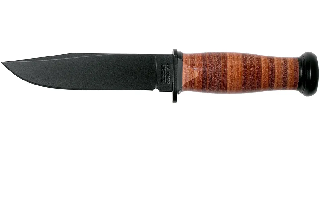 KA-BAR Mark I USN 2225 Leather couteau à lame fixe
