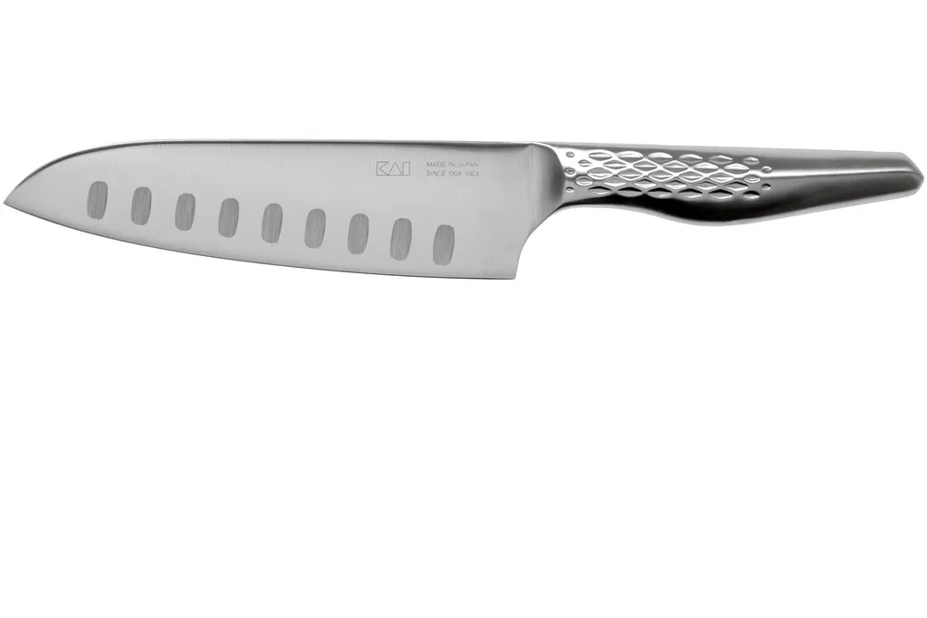 Kai Seki Magoroku Shoso santoku avec alvéoles, 16,5 cm