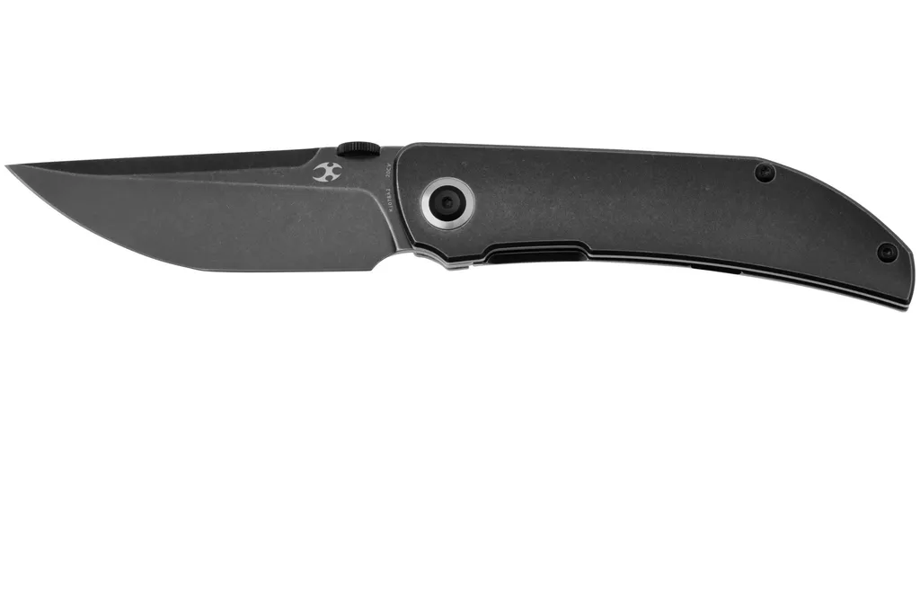 Kansept Tarkin K1078A2 Blackwashed CPM 20CV, Blackwashed Titanium, couteau de poche, Matthew Christensen design