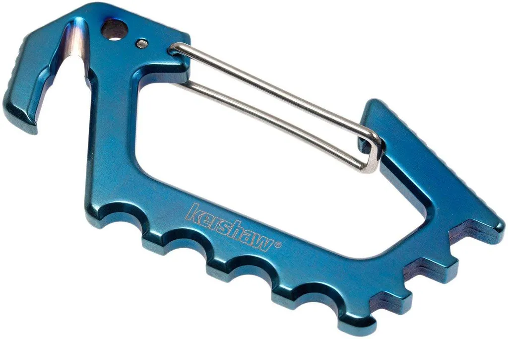 Kershaw 1150BLUX Jens Anso carabiner, mousqueton, bleu