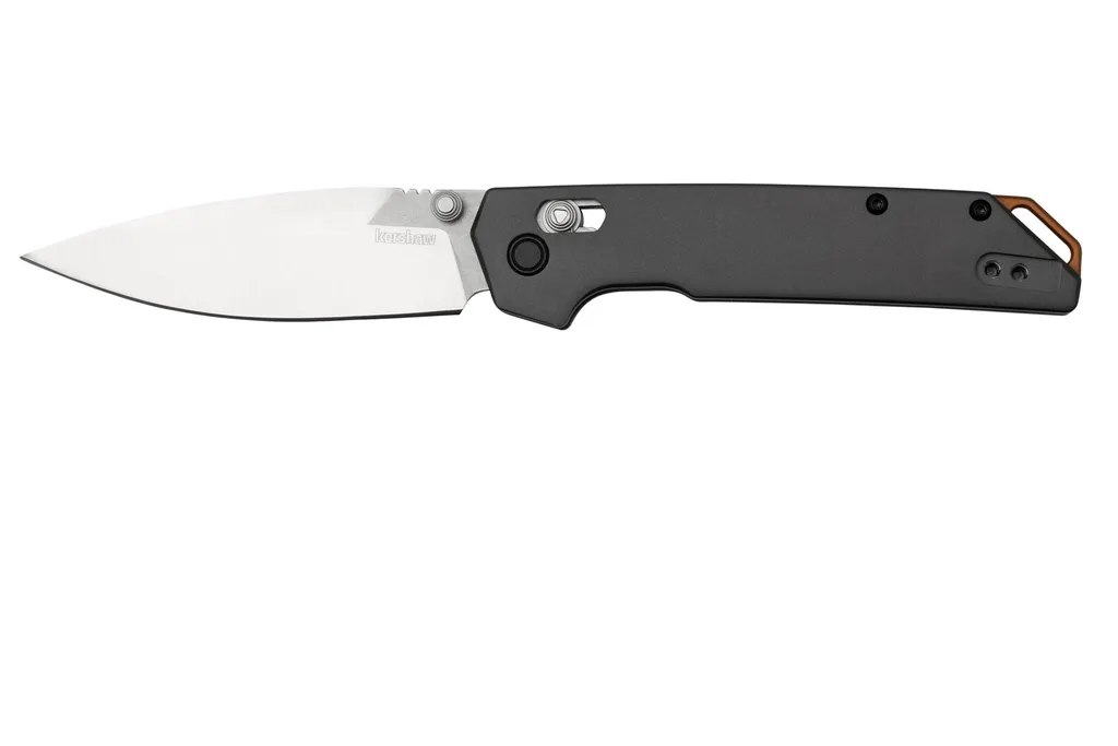 Kershaw Iridium 2038 DuraLock Gray Anodized Aluminium, couteau de poche