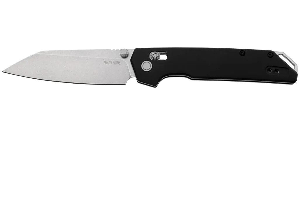 Kershaw Iridium Reverse Tanto, 2038R, Aluminium, D2 Stonewashed, couteau de poche