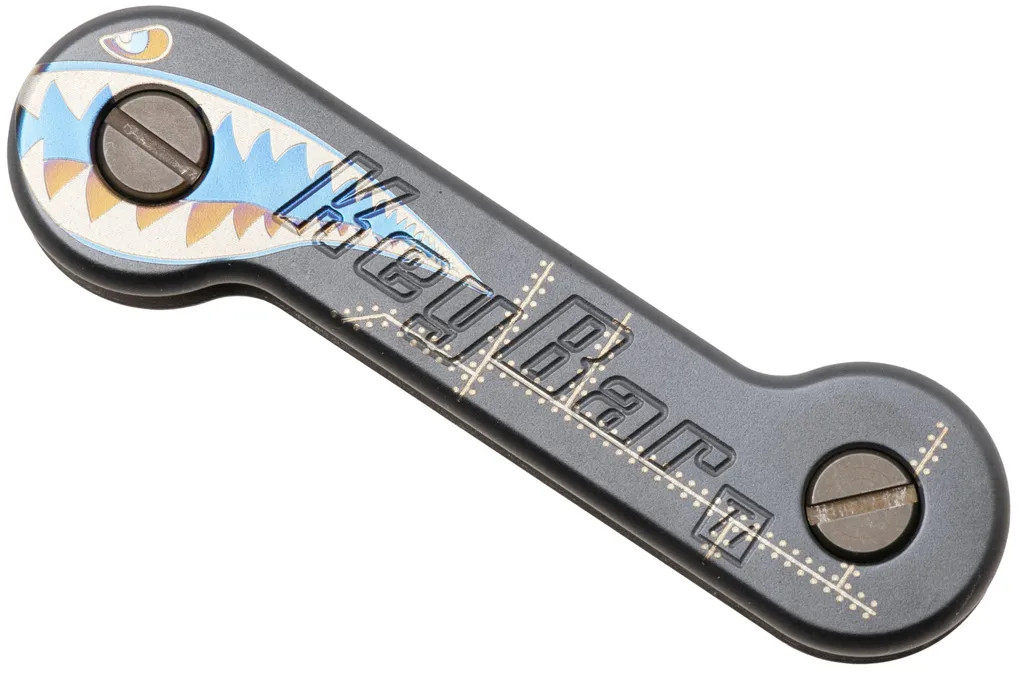 KeyBar Titanium Stealth Bomber KBR248, outil porte-clé