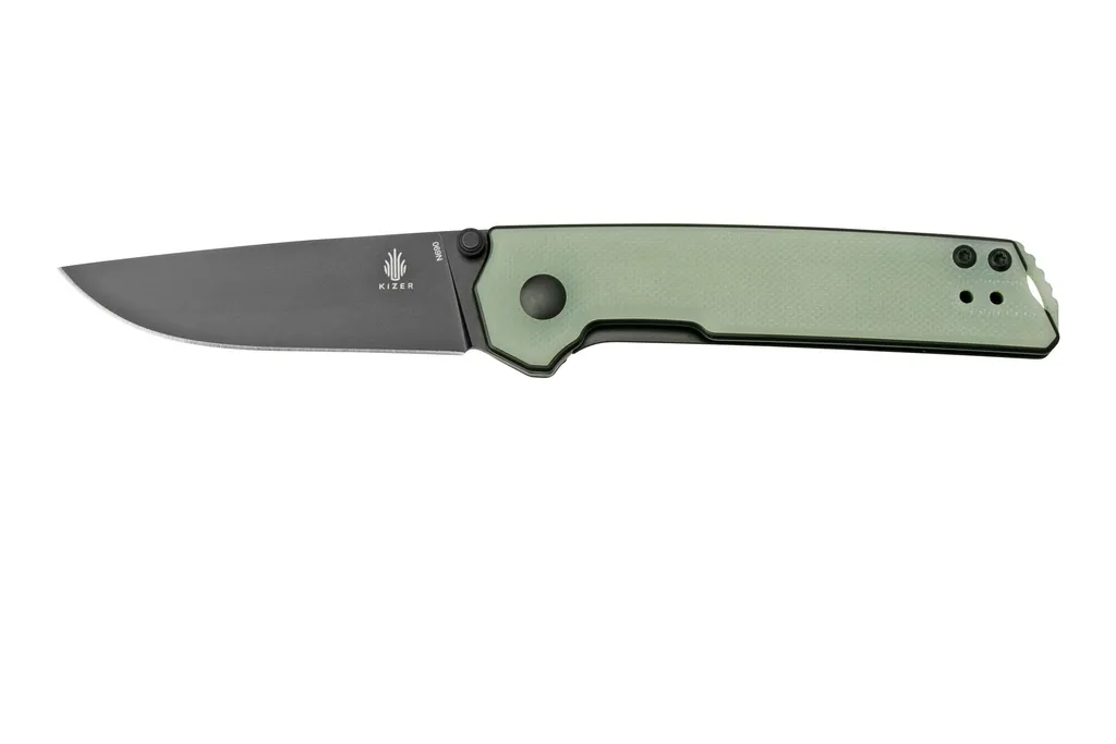 Kizer Domin Mini V3516N7 Transparant G10, couteau de poche