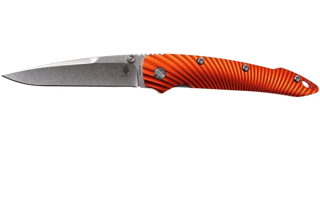Kizer Sunburst couteau de poche KI4419A1 orange